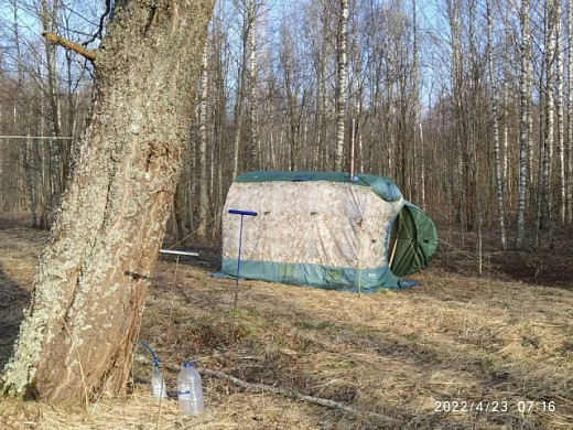 У ивановских поисковиков появилась своя палатка с печкой